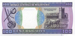 MAURITANIA P.  4d 100 O 1989 UNC - Mauritania
