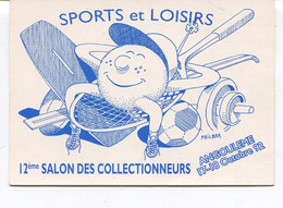 ANGOULEME - 12ème Salon Des Collectionneurs 17,18 Octobre 1992 - Bourses & Salons De Collections