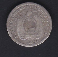 MONEDA DE PLATA DE ECUADOR DE 1 DECIMO DE SUCRE DEL AÑO 1893 (SILVER-ARGENT) - Equateur