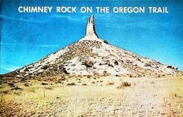 ► Near Boyard Chimney Rock On Oregon Trail  1960s Nebraska - Autres & Non Classés
