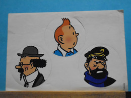 Autocollant Tintin   Hergé - Tintin