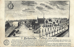 Herkenrode   -   L'abbaye Vers 1750  -   1914  Naar   Antwerpen - Hasselt