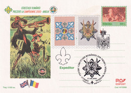 A23157 - ROMANIA SCOUTS ANGLIA CAMPDOWN  POSTAL STATIONERY UNUSED ROMANIA 2000 - Other & Unclassified