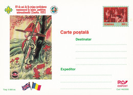 A23160  - ROMANIA SCOUTS ANGLIA LONDRA 1920  POSTAL STATIONERY UNUSED ROMANIA 2000 - Andere & Zonder Classificatie