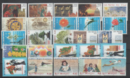 San Marino - Lotto Nuovi In Serie Complete Al 50% Del Facciale - Promo          (g9130) - Collections, Lots & Series