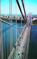 ► NEW YORK CITY Top Of George Washington Bridge  1950/60s - Bridges & Tunnels