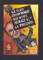 CPM Geluck Tirage 30 Exemplaires Numérotés Signés Par L'artiste JIHEL Charlie Hebdo Chat Cat - Künstler