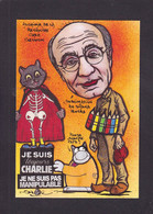 CPM Geluck Tirage 30 Exemplaires Numérotés Signés Par L'artiste JIHEL Charlie Hebdo Chat Cat - Entertainers