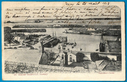 CPA Post Card St. HELIER HARBOUR - JERSEY - St. Helier