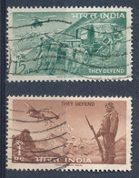 °°° INDIA - Y&T N°160/61 - 1963 °°° - Used Stamps