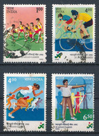 °°° INDIA - Y&T N°1065/68 - 1990 °°° - Used Stamps