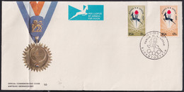 F-EX39614 SOUTH AFRICA 1969 FDC GAMES S A SPELE. - Autres - Afrique