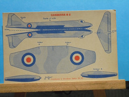 Maquette  Canberra B 2 Supplément à Marabout Junior 97 La Collection De Bob Morane H.Vernes - Marabout Junior