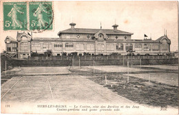 CPA 80 (Somme) Mers-les-Bains - Le Casino, Côté Des Jardins Et Des Jeux  TBE - Casinos