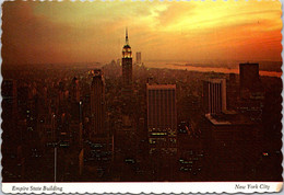 (2 Oø 12) USA Posted To France - Empire State Building (posted 1976) RTS - Return To Sender - Retour A L'Envoyeur - Empire State Building
