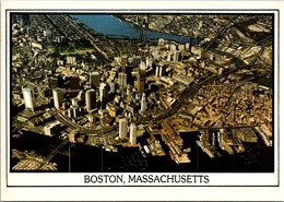 Massachusetts Boston Aerial View - Boston