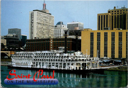 Minnesota St Paul Riverboat "American Queen" - St Paul