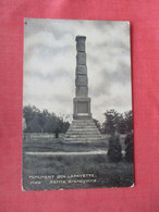 Monument Gen. Lafayette Battle Brandywine  Pennsylvania         Ref 5920 - Andere & Zonder Classificatie