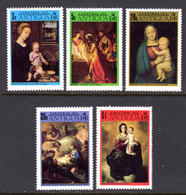 ANTIGUA - 1973 CHRISTMAS SET (5V) FINE MNH ** SG 364-368 - 1960-1981 Autonomie Interne