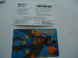 GREECE USED  PREPAID  Teledome  EUROCARD  MONUMENTS - Grèce