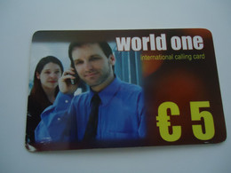 GREECE USED  PREPAID   WORLD  ONE - Grèce