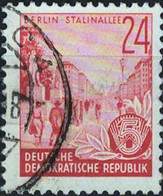 00439 - 003 - 1 MiNr. 371 DDR 1953 Fünfjahrplan (I) - Gebraucht