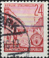 00440 - 004 - 1 MiNr. 371 DDR 1953 Fünfjahrplan (I) - Gebraucht