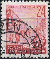 00443 - 007 - 1 MiNr. 371 DDR 1953 Fünfjahrplan (I) - Gebraucht