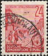 00444 - 008 - 1 MiNr. 371 DDR 1953 Fünfjahrplan (I) - Gebraucht