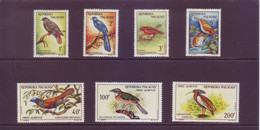 Madagascar 1963 MiNr. 495 - 501 Madagaskar Birds 6v MNH ** 18.70 € - Cuckoos & Turacos