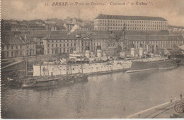 BREST (29) Port De Guerre. Cuirassé " LE KLEBER" - Krieg