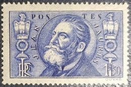 France Poste Yv N°319* Jean Jaurès Homme D'Etat. Neuf* - Unused Stamps