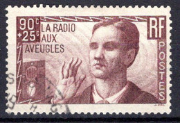1938; La Radio Aux Aveugles; YT N° 418;  Oblitéré; Lot 70036 - Used Stamps