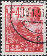 ( 2971 -1 ) MiNr. 375 DDR 1953 Fünfjahrplan (I) - Gestempelt - Usados