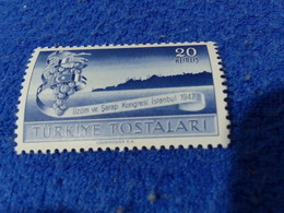 TÜRKİYE--1947 -- 20K  ULUSLARARASI ŞARAP KONGRESİ. YILI DAMGASIZ - Unused Stamps