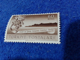 TÜRKİYE--1947 -- 60K  ULUSLARARASI ŞARAP KONGRESİ. YILI DAMGASIZ - Unused Stamps