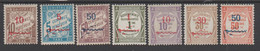 MAROC   Yvert N°  T10/6   *MH   HINGED  Complete Set  Réf  R381 - Postage Due