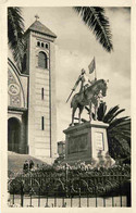 Algérie - Oran - Statue De Jeanne D'Arc - Animée - CPSM Format CPA - Voir Scans Recto-Verso - Oran