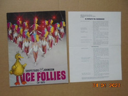 Shipstads & Johnson Ice Follies Of 1975 (39th Edition Of Souvenir Program) - Programme