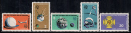 Cuba 1965 Mi# 1026-1030 ** MNH - Intl. Telecommunications Union, Cent. / Space - Noord-Amerika