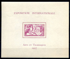 WALLIS Et FUTUNA ⭐⭐ > Yvert BF N° 1 ⭐⭐ Neuf Luxe - MNH ⭐⭐ Block - Bloc Exposition Internationale De Paris 1937 - Blokken & Velletjes