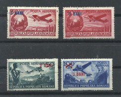 RUMANIA  YVERT  AEREO   59/60    MH  * - Unused Stamps