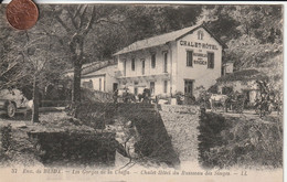 - Carte Postale Ancienne De BLIDA   Chalet Hotel  Du Ruisseau Des Singes - Blida