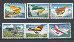 RUMANIA  YVERT  AEREO   276/81    MNH  ** - Unused Stamps