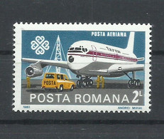 RUMANIA  YVERT  AEREO   294    MNH  ** - Unused Stamps