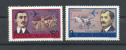 RUMANIA  YVERT  AEREO   234/35   MNH  ** - Unused Stamps