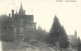 Vielsalm.   -   Villa Des Rochers.  -   Prachtige Kaart!   -   1907   Naar   Anvers - Vielsalm