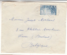 France - Lettre De 1937 - Oblit Saint Laurent Du Var - Exp Vers Wavre - Valeur 12 Euros - Covers & Documents
