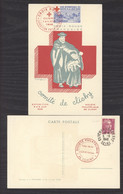 1744  - France  :   Croix-Rouge  Clichy 5&6 Juin 1948 - Croce Rossa