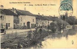 Carte POSTALE  Ancienne De JUSSEY - Rue Du Moulin Et Amance - Jussey